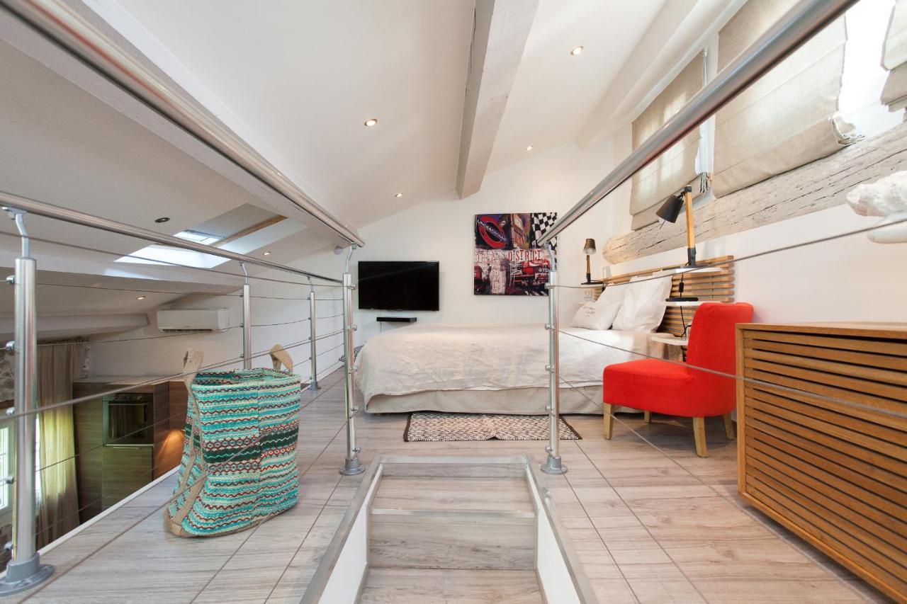 Superbe Appartement Loft Vieil Antibes Exteriér fotografie