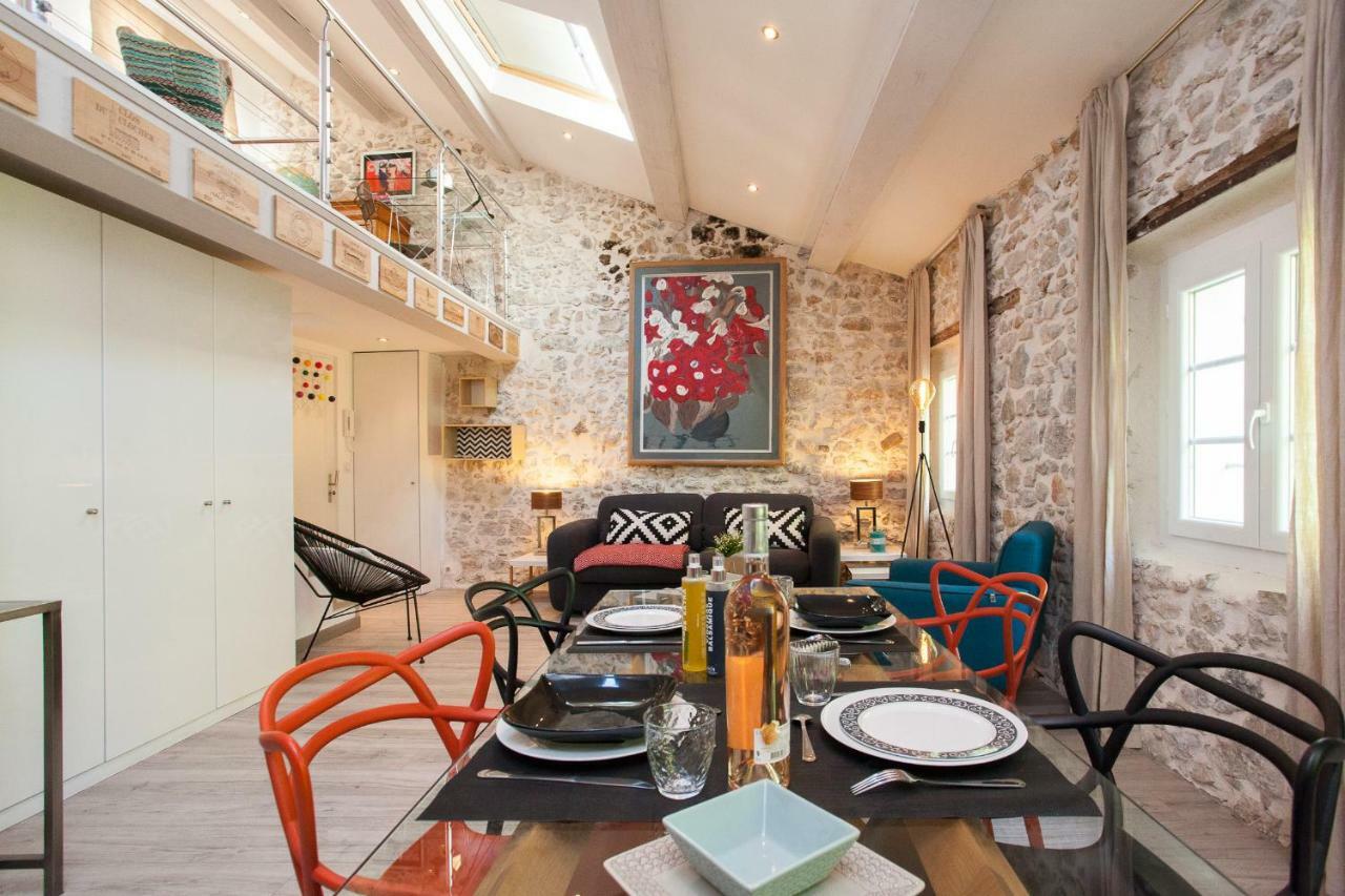 Superbe Appartement Loft Vieil Antibes Exteriér fotografie