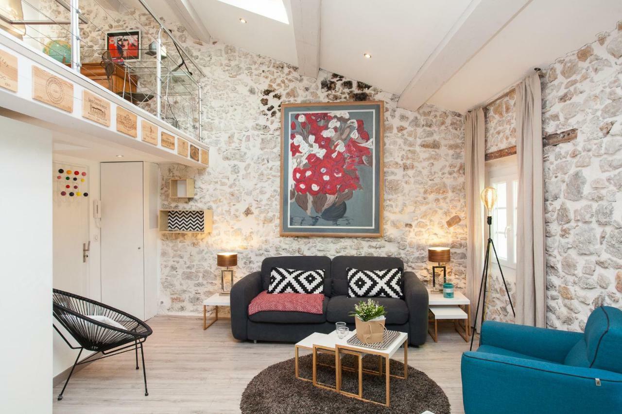 Superbe Appartement Loft Vieil Antibes Exteriér fotografie