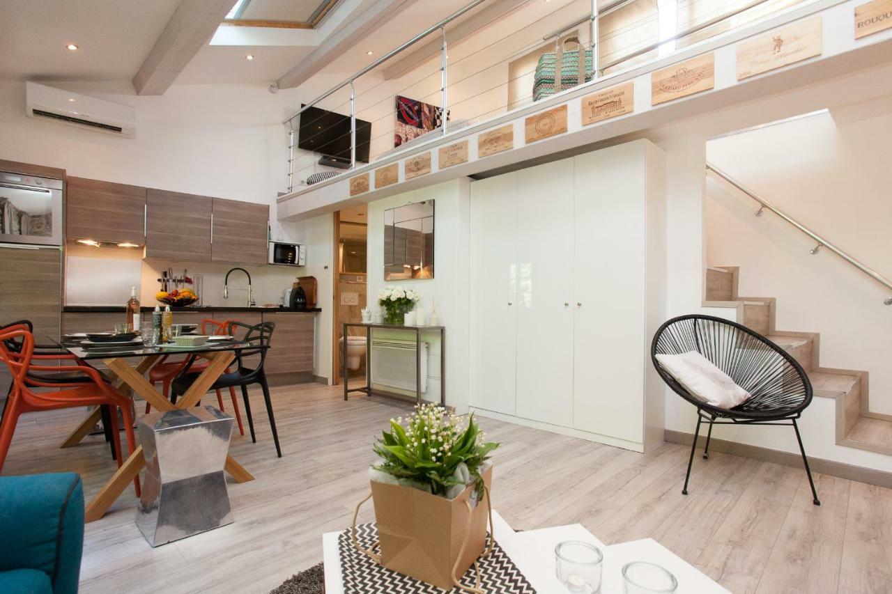 Superbe Appartement Loft Vieil Antibes Exteriér fotografie