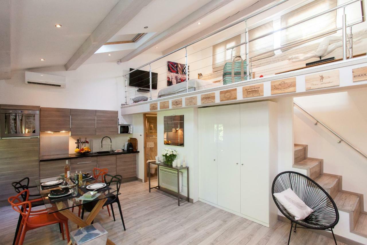 Superbe Appartement Loft Vieil Antibes Exteriér fotografie